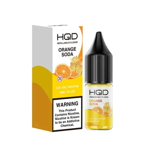 HQD Premium Salt Orange Soda 30ml E-Juice