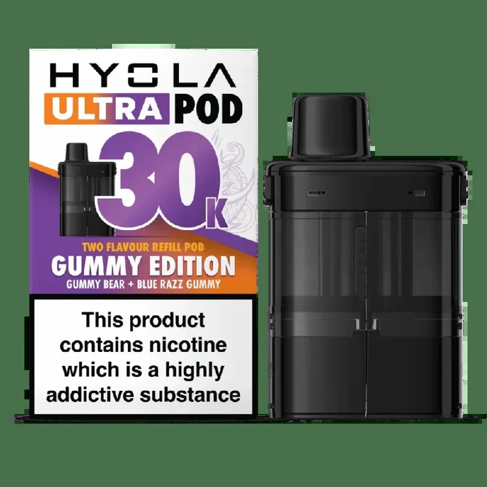 Hyola Ultra 30K Prefilled Replacement Pods Gummy Edition