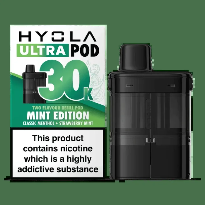 Hyola Ultra 30K Prefilled Replacement Pods Mint Edition