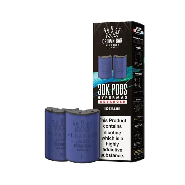 Ice Blue – Al Fakher Hypermax 30K Refill Pods