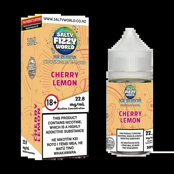 [Ice Edition] Cherry Lemon Nicotine Salt E-liquid