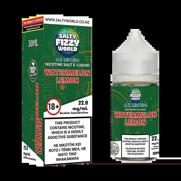 [Ice Edition] Watermelon Lemon Nicotine Salt E-liquid