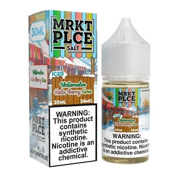 ICED Watermelon Hula Berry Lime SALT – MRKT PLCE – 30mL