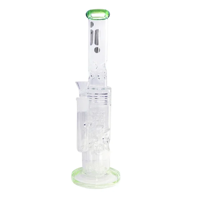 Infyniti 16″ Bong with Multiple Percs, Ice Catcher and steamless