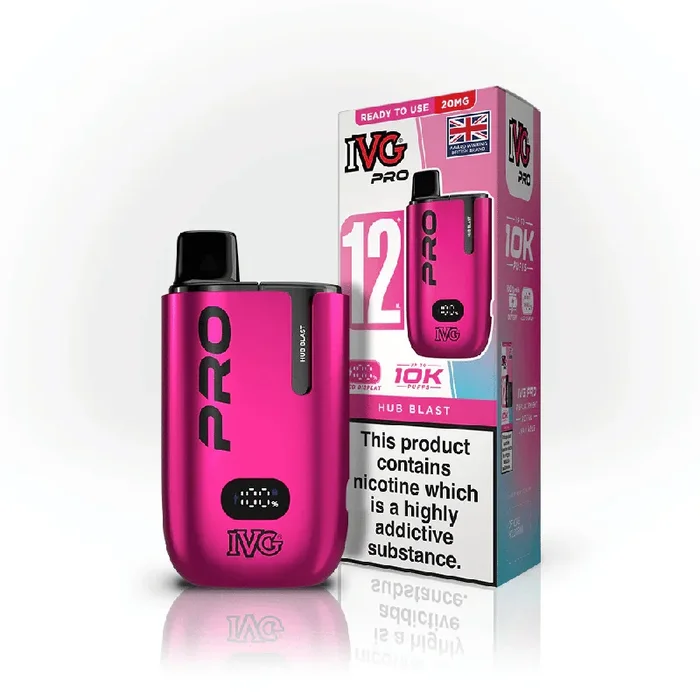 IVG Pro 12 Vape Kit Hub Blast