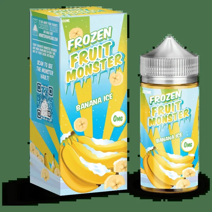 Jam Monster Banana Ice Freebase E-Liquid