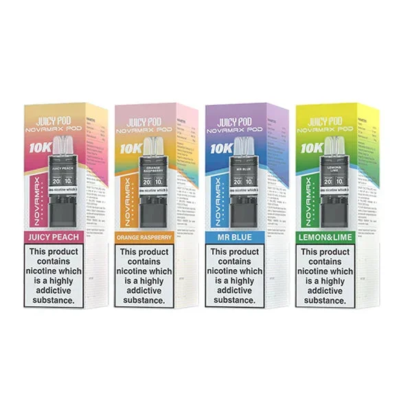 Juicy Pod – Novamax Prefilled Pods 10000 Puffs – 1 Pcs