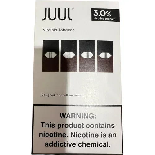 JUUL Virginia Tobacco Pods (Pack of 4)