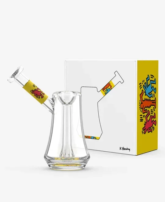 K HARING GLASS BUBLER