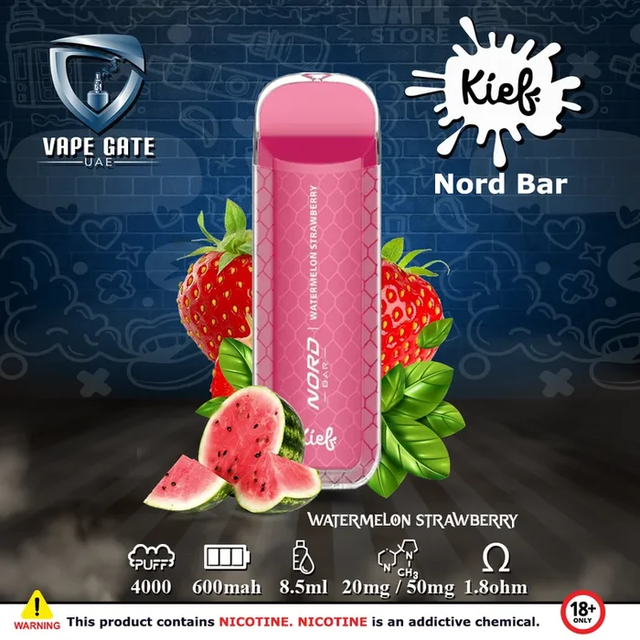 Kief Nord Bar Disposable Pods (4000 Puffs)