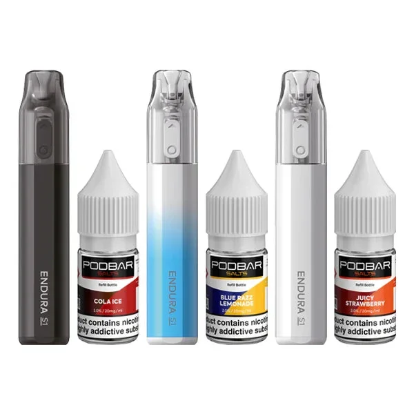 Kingston x Innokin – Podbar Salts Endura S1 Disposable Vape Kit 3500 Puffs 10mg