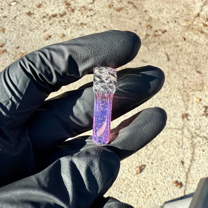 Kovacs Glass – Pivot Spinner Mouthpiece Crushed Opal Variants (Select Colors from Options)