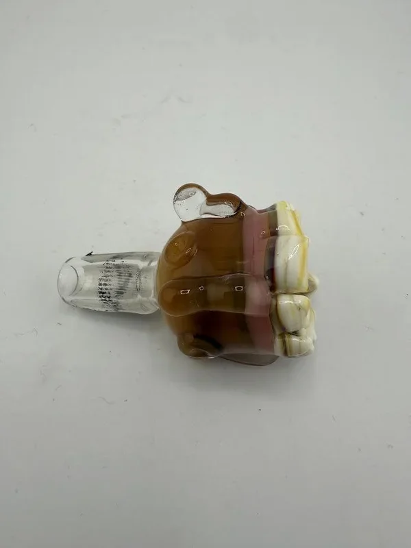 Lamp Dancer Glass Drippy Teeth 14mm Bowl / Slide