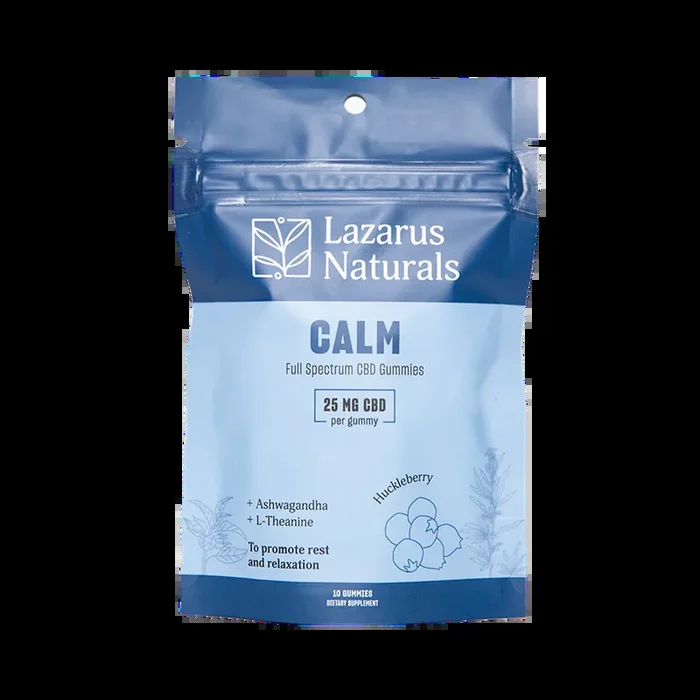 Lazarus Naturals Full Spectrum CBD Gummies – Calm