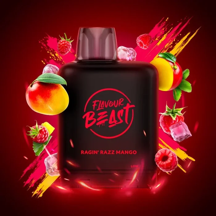 Level X G2 Ragin’ Razz Mango Iced Boost Flavour Beast Pods