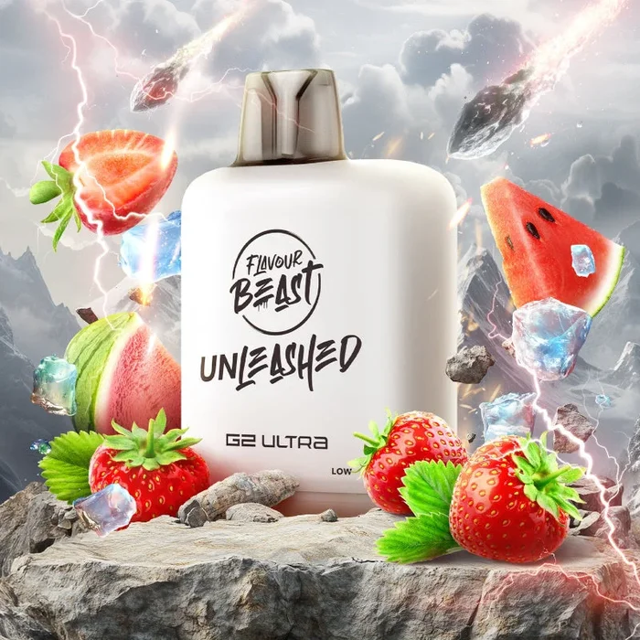 Level X G2 Ultra Flavour Beast Unleashed Pods – Epic Strawberry Watermelon Ice, 50K Puffs