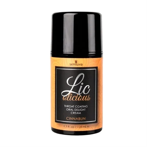 Lic-O-Licious Oral Delight Cream – Cinnabun – 1.7 Oz.