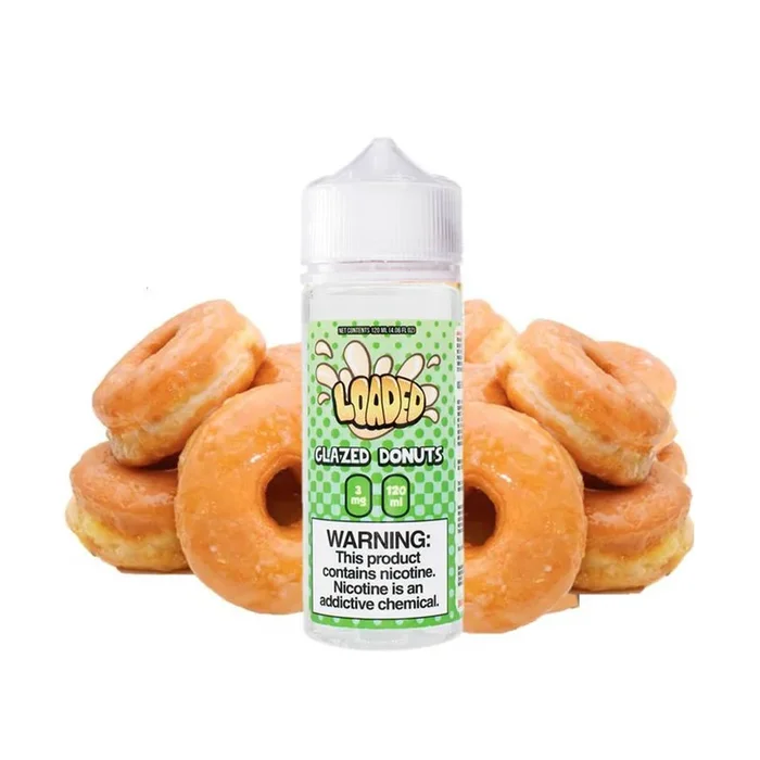 Loaded Vape Glazed Donut Freebase E-Liquid