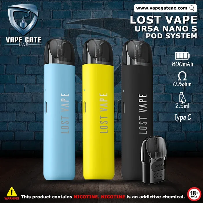 LOST VAPE – URSA NANO S POD KIT 800mAh