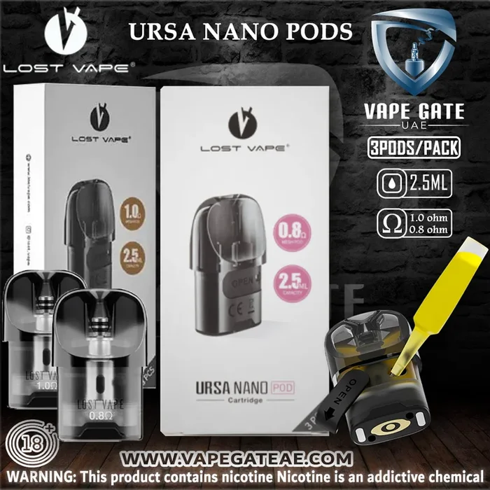LOST VAPE URSA NANO REPLACEMENT PODS