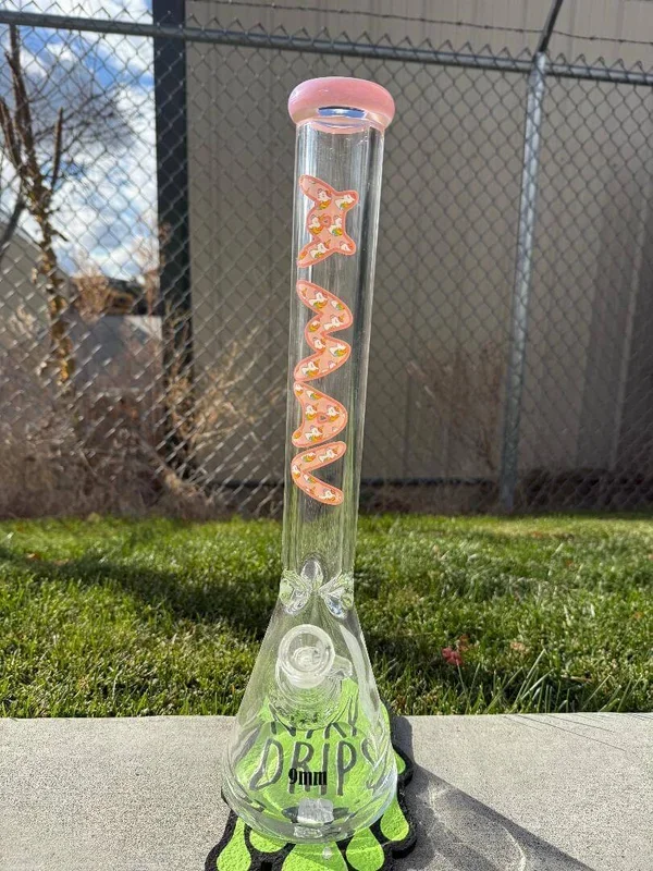 MAV Glass 9mm thick 18″ Beaker 14mm 45° – Unicorn