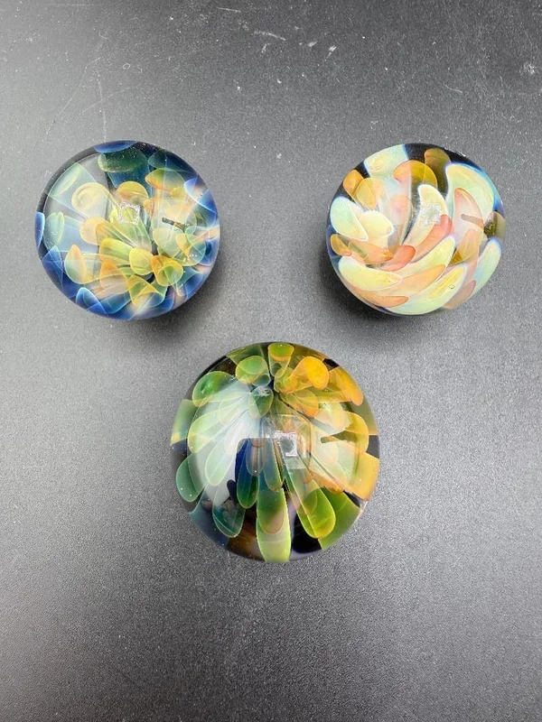 Mcdoogle Glass Marble – 31mm Fume Implosion