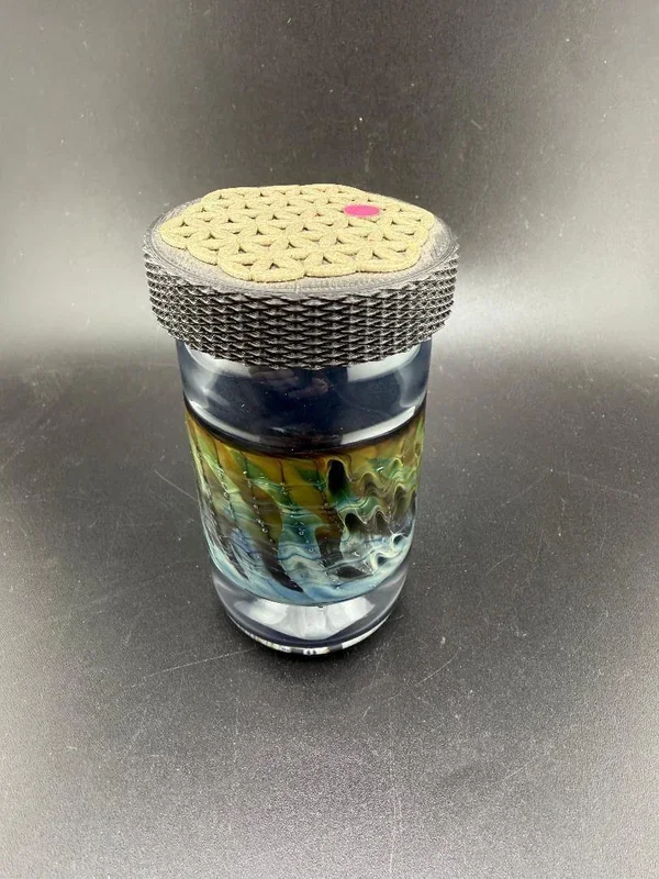 Mcdoogle Glass Nug Jar Seed Of Life