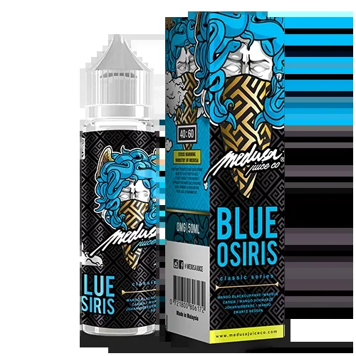 Medusa Juice Blue Osiris Classic Series Freebase E-Liquid
