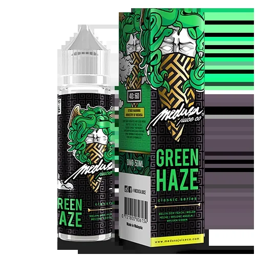 Medusa Juice Green Haze Classic Series Freebase E-Liquid