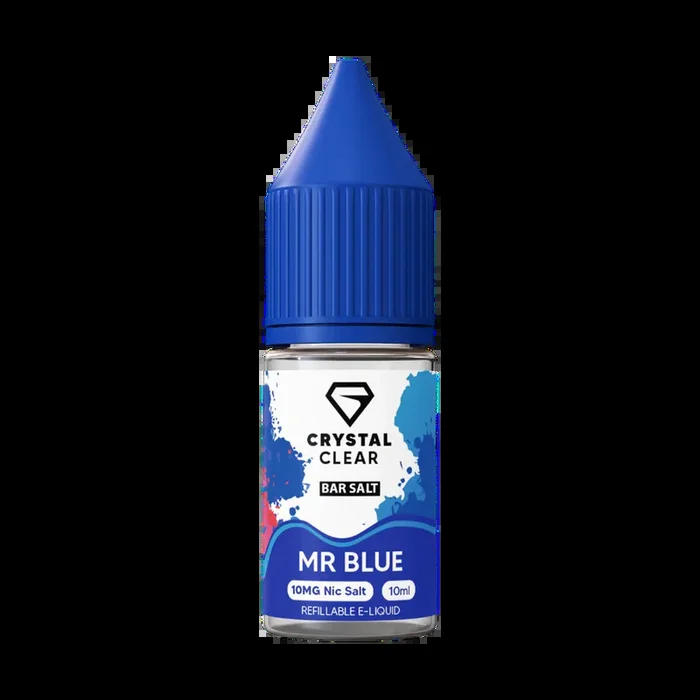 Mr Blue – Crystal Clear Nic Salts 10ml