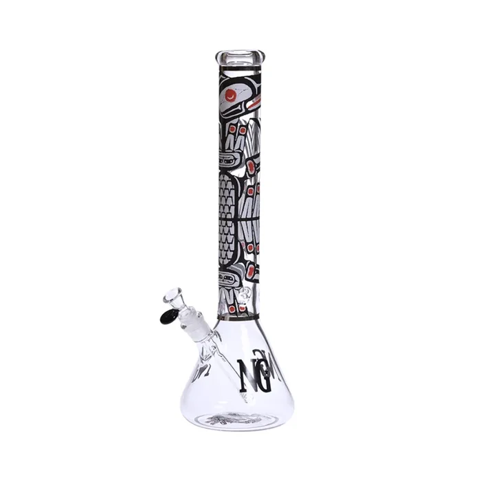 Nice Glass – 18″ 7mm Nice Glass – 18″ 7mm Aboriginal Totem Beaker
