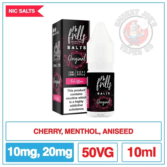 No Frills Salts – Original – Black Razz