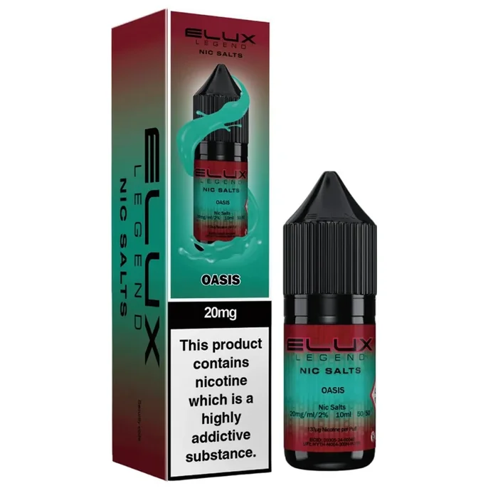 Oasis 10ml Nic Salt E-liquid By Elux Legend