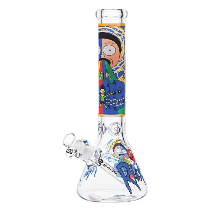 OG Original – 14″ 7mm Cartoon Madness Beaker Bong