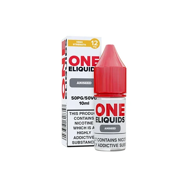 One E-Liquids – Flavoured Nicotine E-Liquid 10ml (50VG/50PG) 12mg