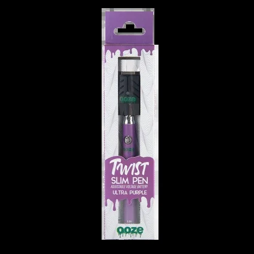 Ooze Slim Pen Twist Battery 320 mAh + Smart USB – PURPLE