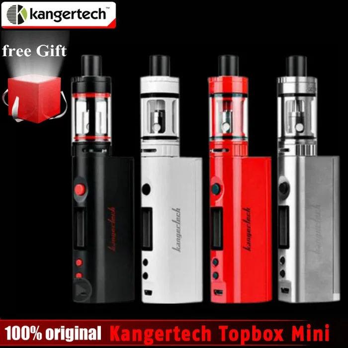 Original Kangertech Topbox Mini Upgraded Subox Mini kit kanger 75W Subox Mini Pro Temperature Control Box Mod e cigarette vape
