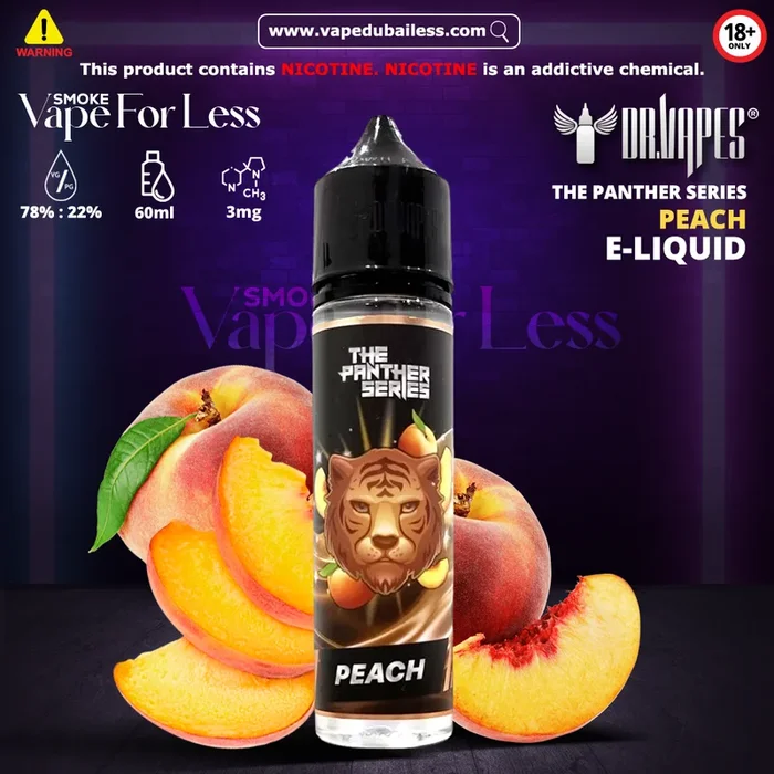 Peach – The Panther Series Elqiuid by Dr. Vapes