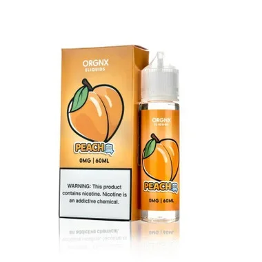 Peach Ice Vape Juice by ORGNX | 60ml (Super Deal)