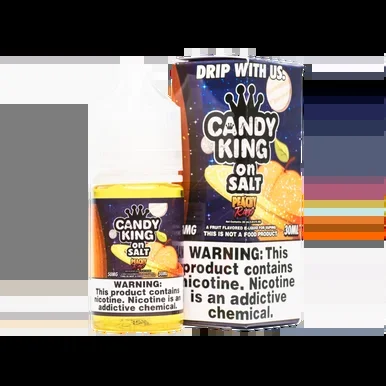 Peachy Rings Salt E-Liquid 30ml | Candy King