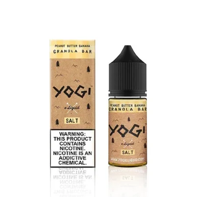 Peanut Butter Banana Granola Bar – Yogi Salt E Liquid