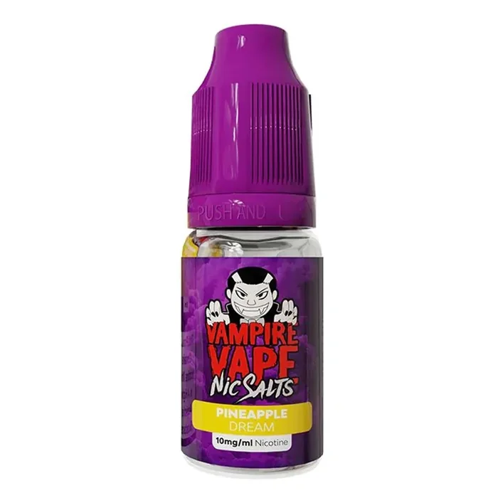 PINEAPPLE DREAM – 10ML VAMPIRE VAPE E-LIQUID SALT