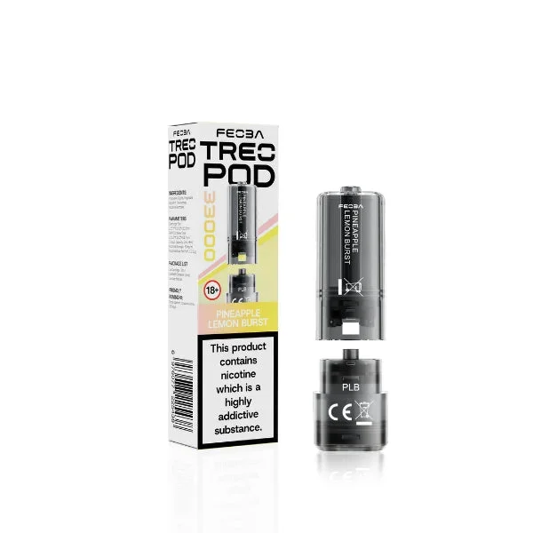 Pineapple Lemon Burst – Feoba Treo 33K Refill Pods
