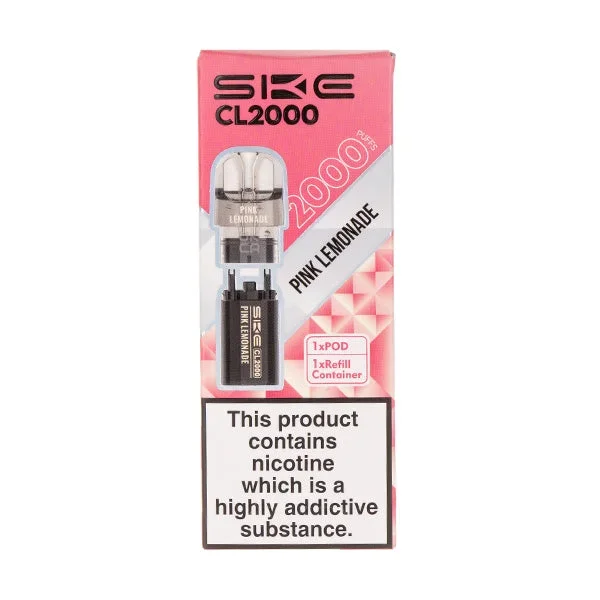 Pink Lemonade CL2000 Prefilled Pod + Refill by SKE