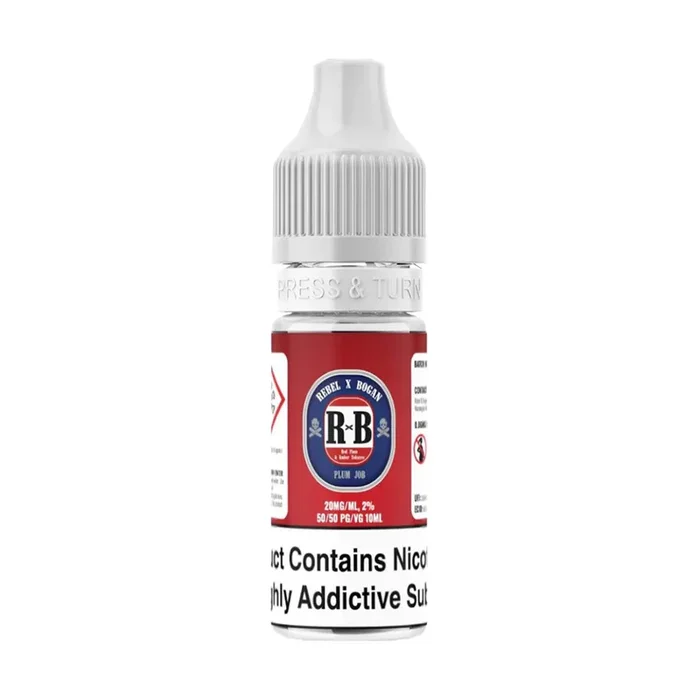 Plum Job Nic Salt E-Liquid by Rebel X Bogan
