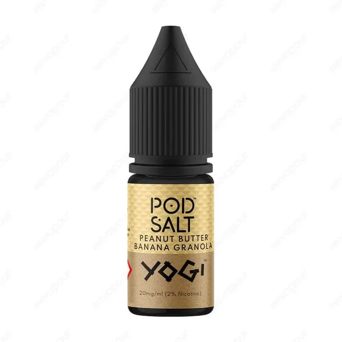 Pod Salt Fusions Yogi Peanut Butter Banana Granola Salt E-Liquid