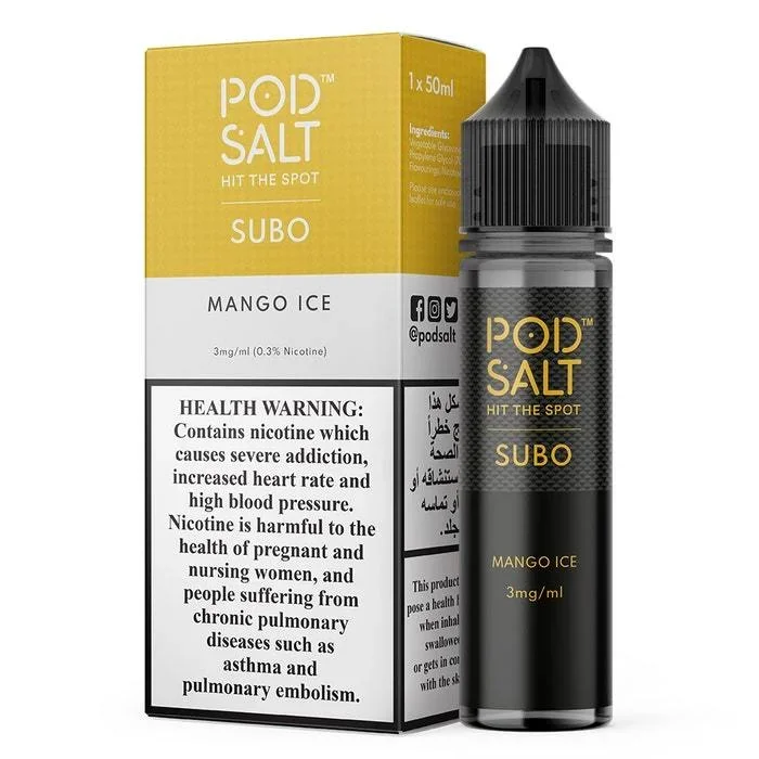 Pod Salt Mango Ice Freebase E-Liquid