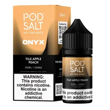 Pod Salt Onyx Fuji Apple Peach Salt 30ml E-Juice