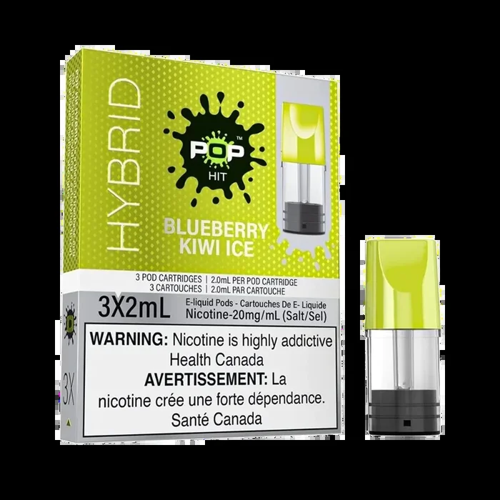 POP Hybrid – Blueberry Kiwi Ice Vape Pod