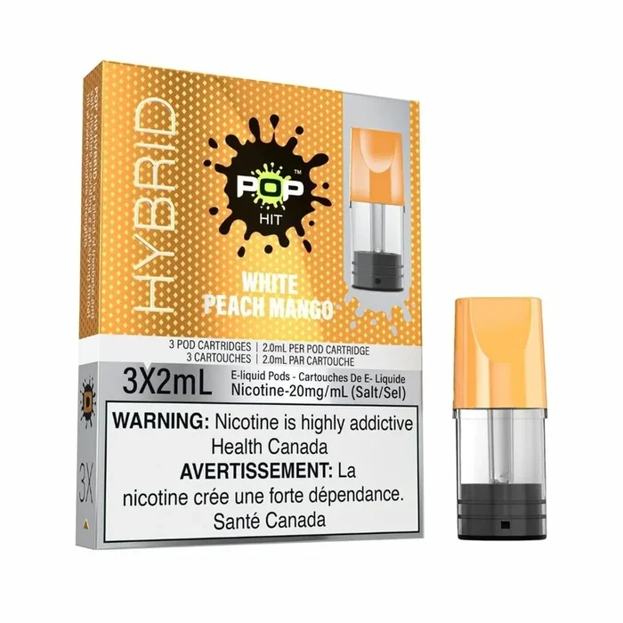 POP Hybrid – White Peach Mango Vape Pod